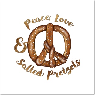 Pretzels and Peace Posters and Art